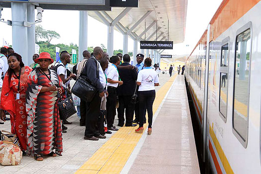 The SGR trains have been fully booked for the December Holidays
