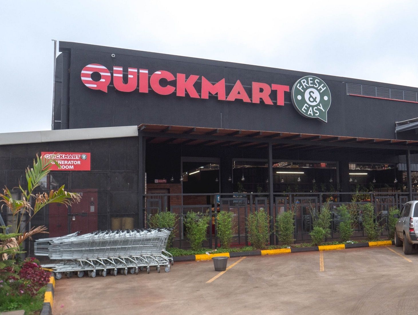 One of the retail chain Quickmart supermarket