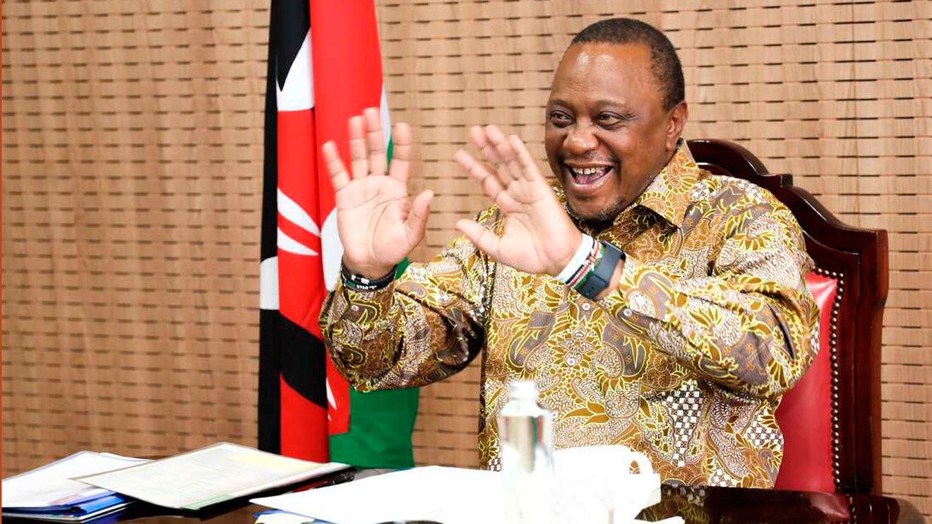 Uhuru Kenyatta is spearheading the ongoing DRC peace talks.