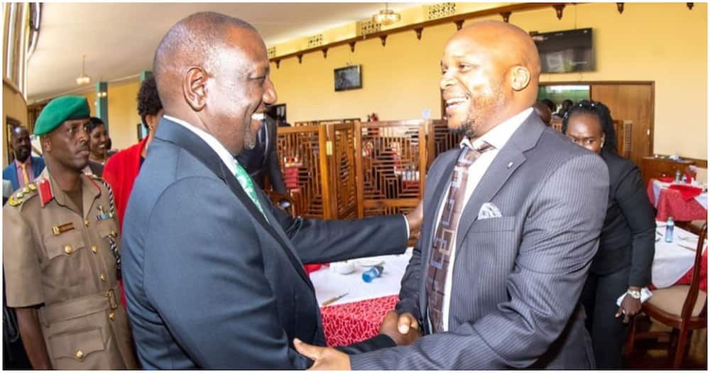 Details Emerge On What Ruto Awarded Jalango With After Visiting Statehouse
