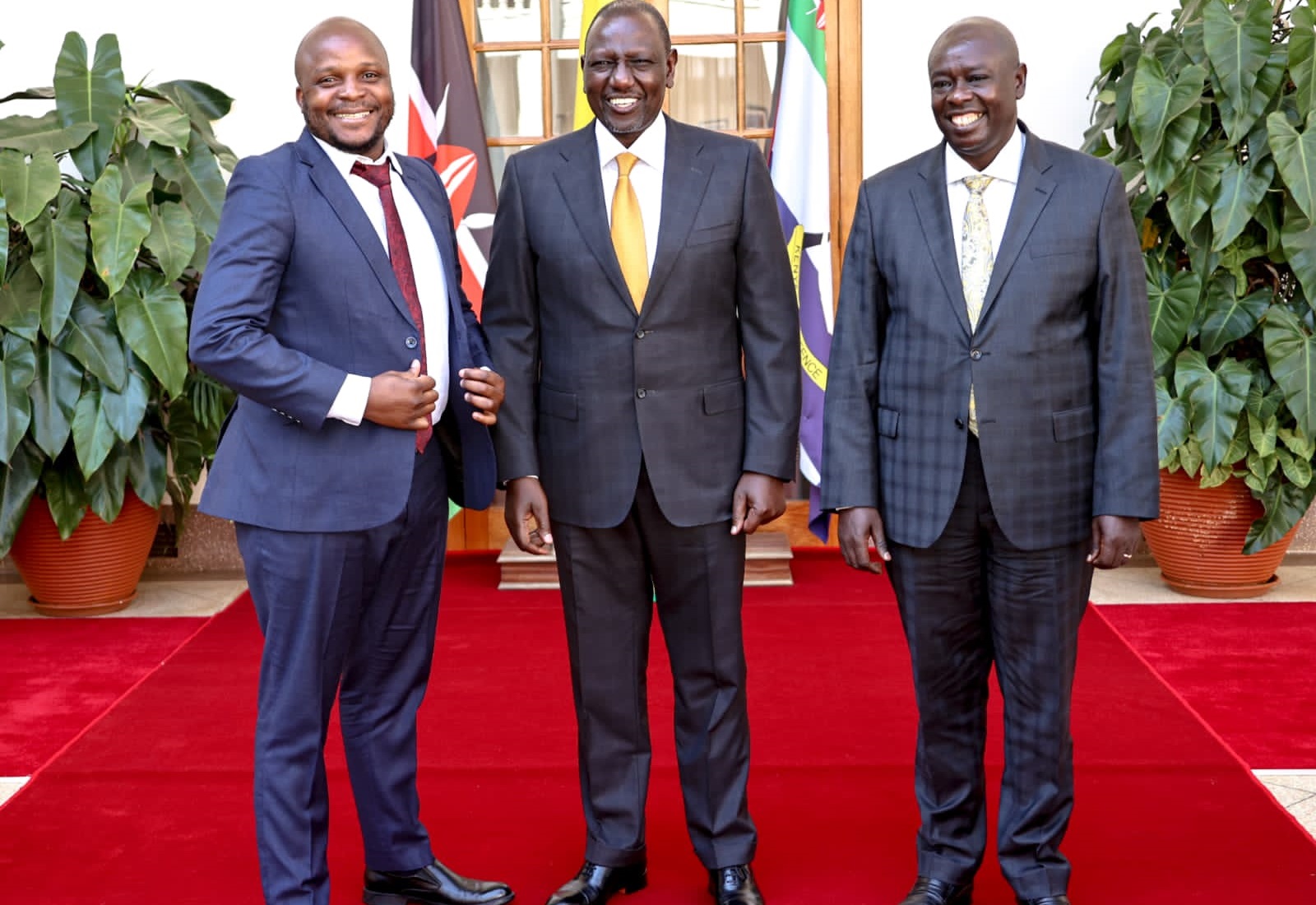 Azimio leaders meet with president William Ruto in Statehouse