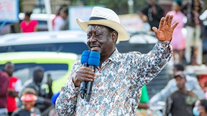Azimio La Umoja One Kenya leader Raila Odinga on Tuesday responded to DP Rigathi Gachaguas's utterances on Saturday that the government is a company with shares