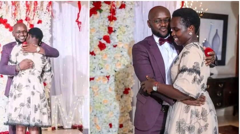 Linet Toto said she should write a book after her boyfriend proposed to her on valentines day