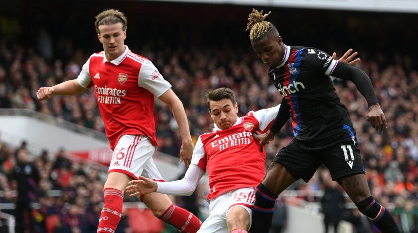 Arsenal and England youngster Bukayo Saka scores a brace, assists one against Crystal Palace in the English Premier League to help Arsenal open gap to 8 points