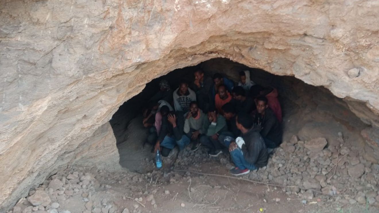 Over 40 Ethiopians hiding in a cave arrested for being in Kenya illegally