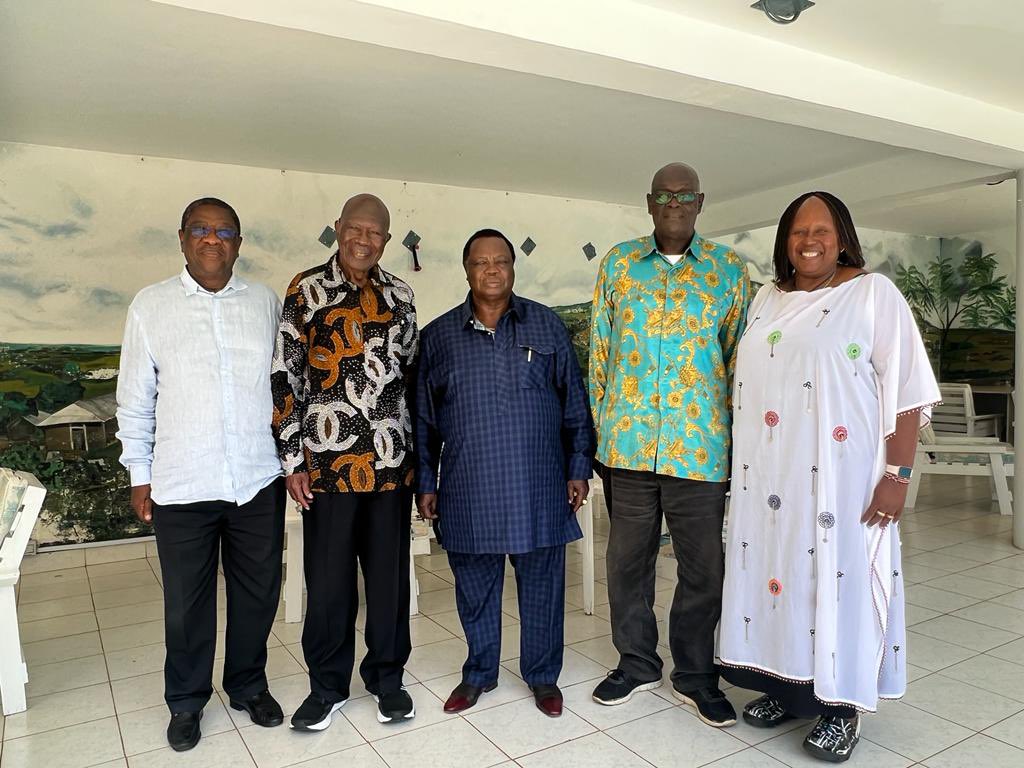 Atwoli Accompanies Veteran Politicians To Former Vice President Moody Awori's Home