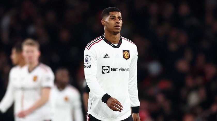 Manchester United top scorer Marcus Rashford have harshly condemned those saying that Manchester United players gave up to Liverpool in the 7-0 loss on Sunday