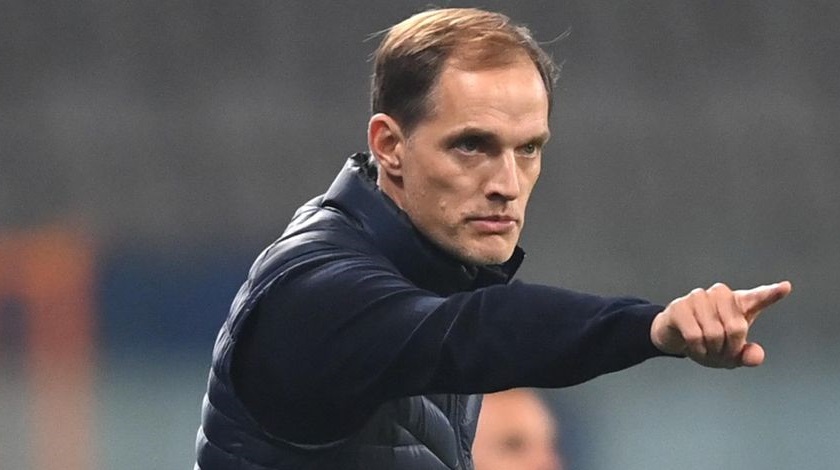 Thomas Tuchel the new Bayern Munich manager is in good mood after supervising training ahead of a league game clash against rivals Borussia Dortmund on Saturday