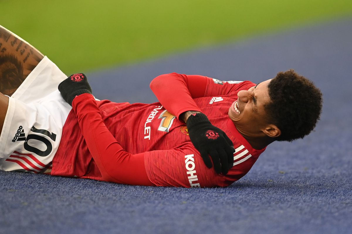 Rashford To Miss A 'Few Games' For Man Utd With Muscle Injury