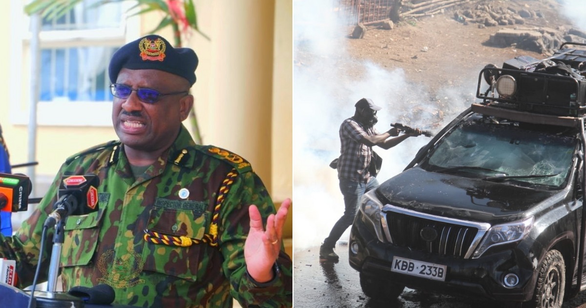 Police Officer Caught On Camera Firing Teargas Inside Car With Journalists Under Probe