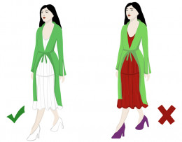 Mistake Women Make When Mixing Colours