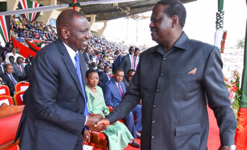 No handshake! Ruto's message to Raila is clear - Cherargei
