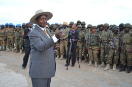 Al-Shabab attack panicked Uganda troops, says president
