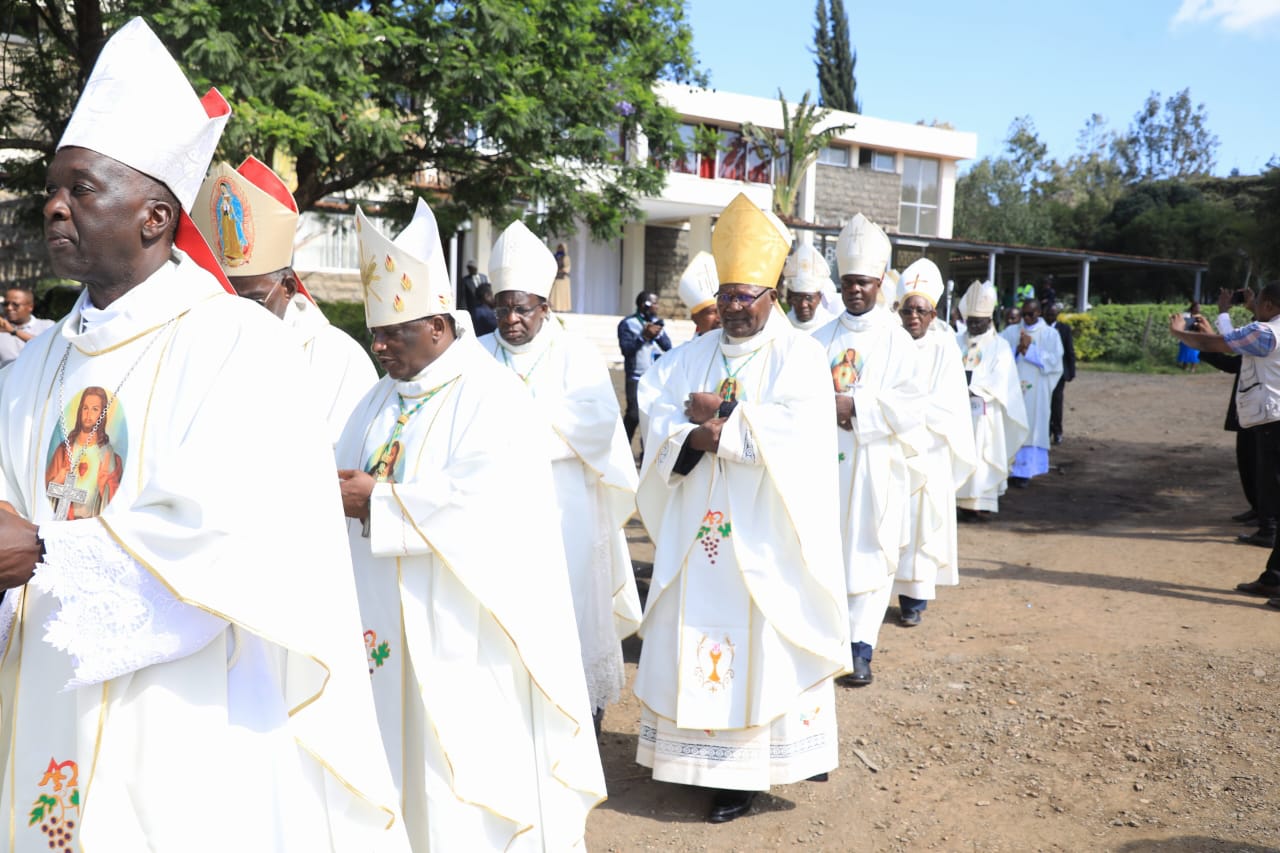 DP Gachagua Attends Installation Of Catholic Diocese Of Nakuru Bishop, Cleophas Tuka