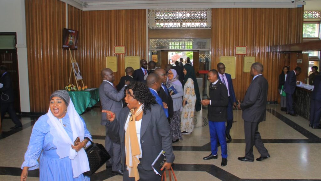 Azimio MPs storm out of parliament