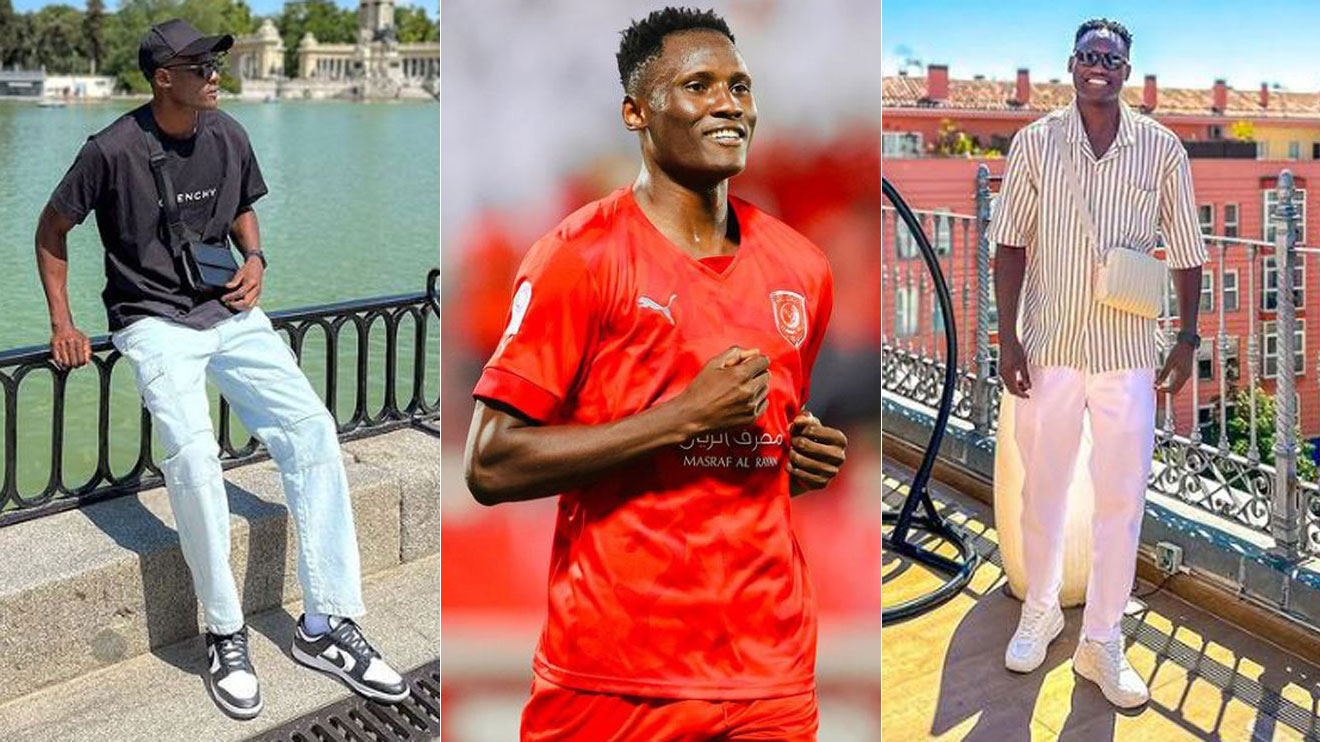 Michael Olunga on vacation in Europe