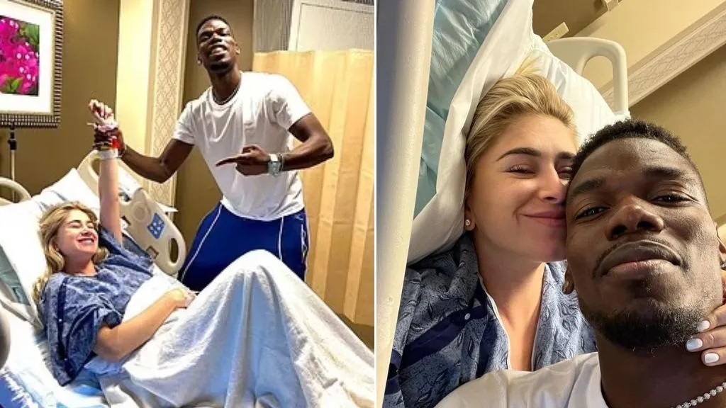 Pogba Welcomes Third Child With Model Wife