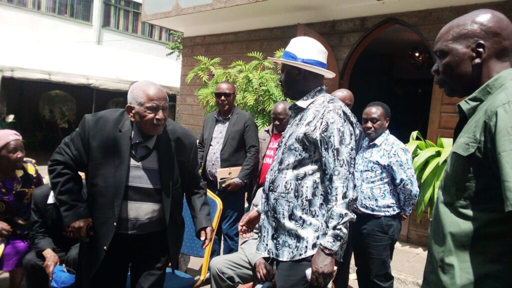 Raila Arrival To Mukami's Burial