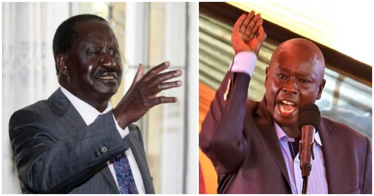 Gachagua tells off Raila