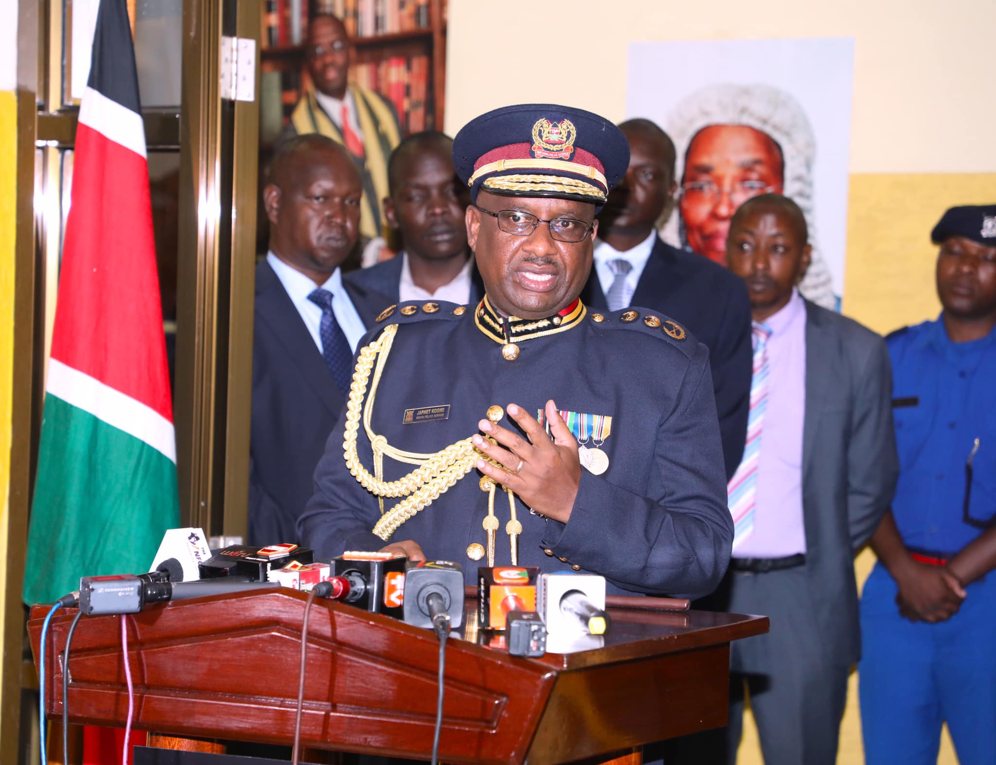 Raila Odinga's Wednesday Demos Illegal-Koome Declares