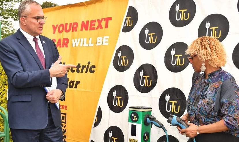 Electric Vehicle Charging Station Unveiled In Naivasha