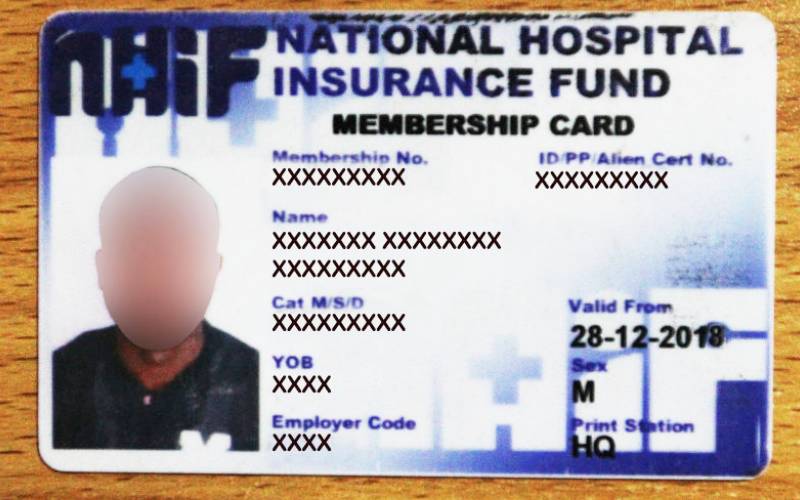 NHIF Card No Longer In Use