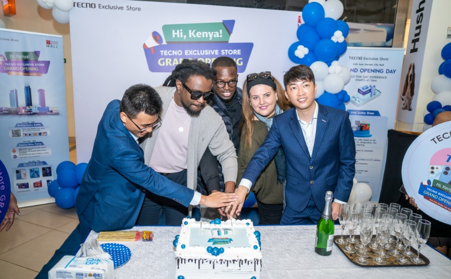 Tecno Unveils New Outlet At  Garden City Mall In Nairobi