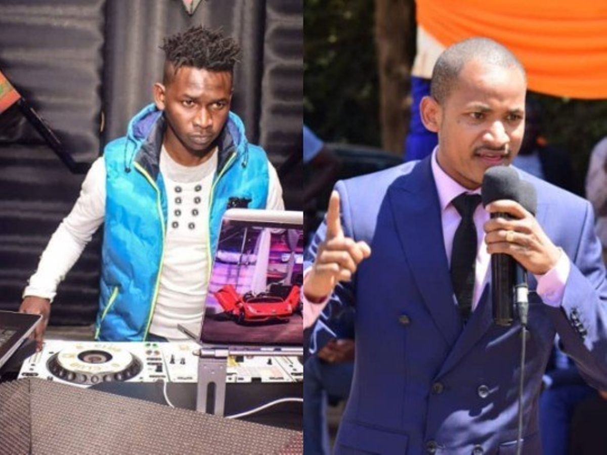 DJ Evolve and Babu Owino