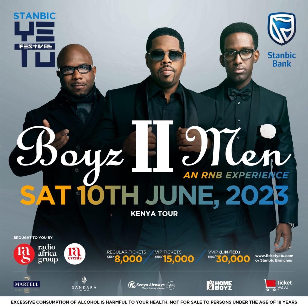 Boyz II Men Music Streams Skyrocket Ahead Of Kenya Concert