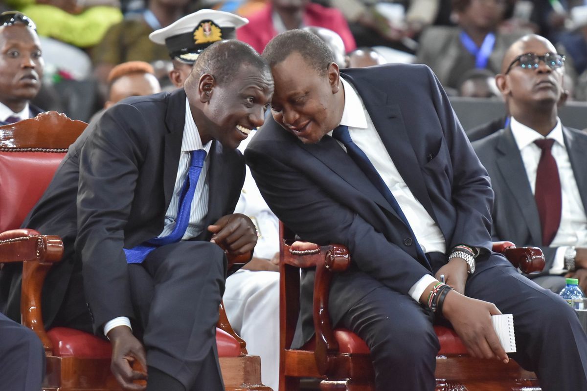 Ruto Pokes Fun At Turning Former President Uhuru Kenyatta Into An Opposition Leader