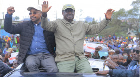 We won't give up, says Raila from his 'hideout'