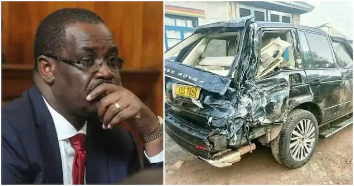 Evans Kidero's Driver And Bodyguard Injured In Londiani Accident