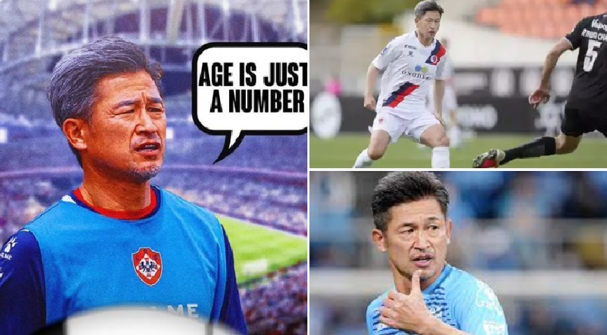 The Oldest Professional Player Miura