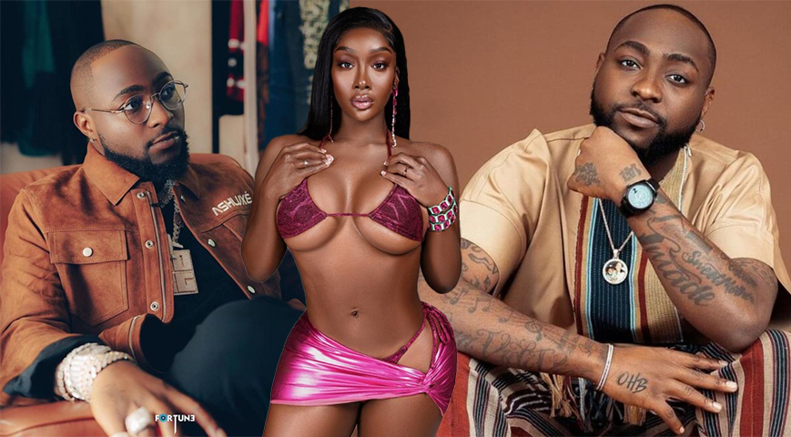 Davido's baby mama strikes again as she lectures him badly in 'Womanizer'