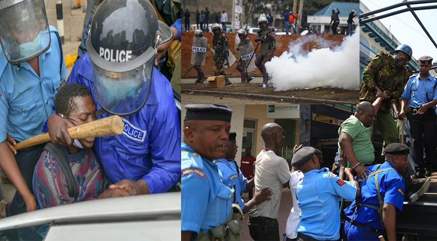 Police Disperse Anti-Government Protesters In Nairobi, Mombasa