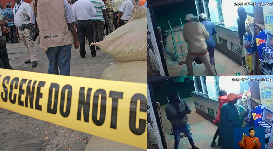 Police Launch Manhunt After 9 Robbers Raid M-Pesa Shop, Kill Guard