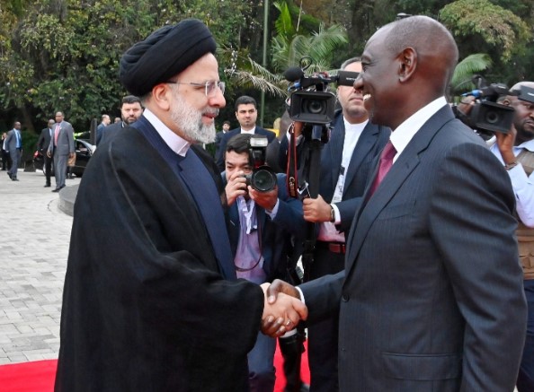 President Ruto Mourns Iranian President Ebrahim Raisi