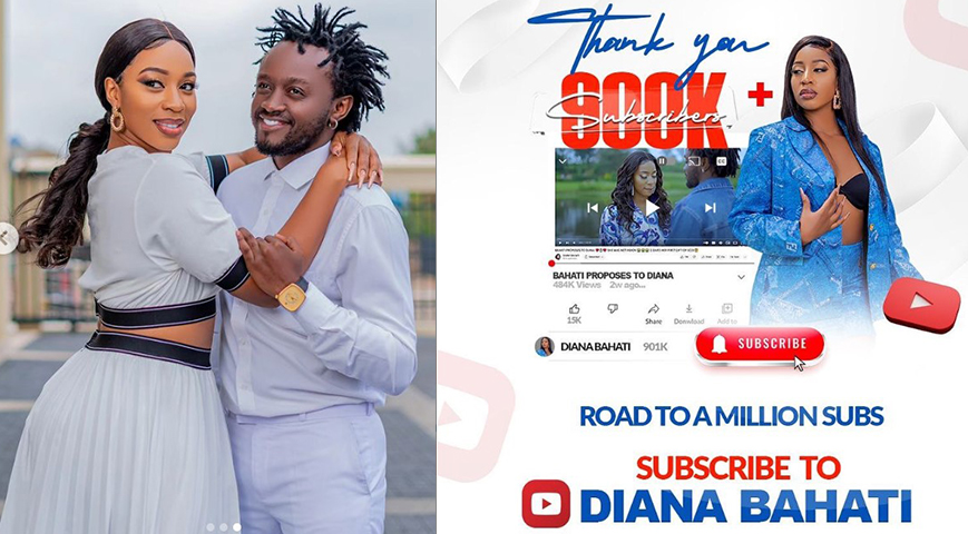 The mother of two is in a celebratory mood after accumulating over 900K subscribers on the streaming platform.