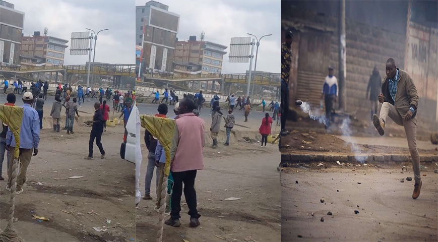 Section Of Nairobi Expressway Closed After Protesters Vandalise Road