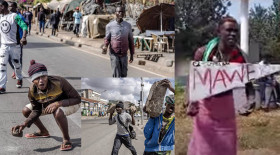 Teenagers in Kisumu continue barricading of highways During Maandamano