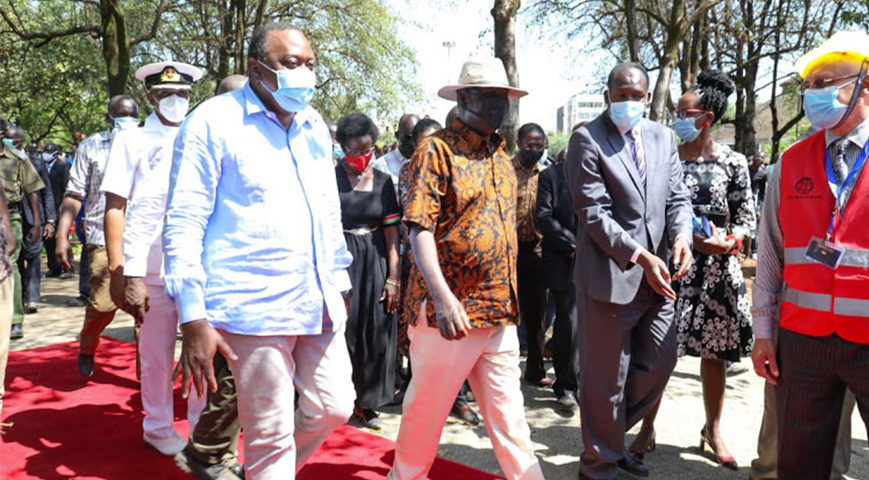 Former President Uhuru Kenyatta, Raila Donate Ksh.2M For Police Brutality Victims