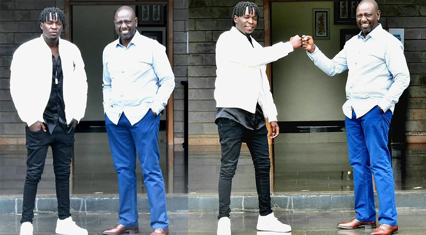 Willy Paul reminds President Ruto of his promises