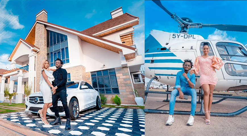 Bahati addresses claims of faking expensive car, mansion, land gifts