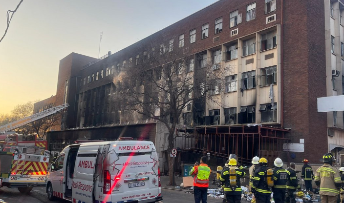 Forty Seven People Die In A Building Fire In South Africa