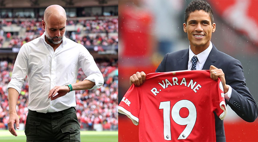 Varane Joins Guardiola In Criticizing ‘Added Time’ Rule That Saw Arsenal Equalize Against City