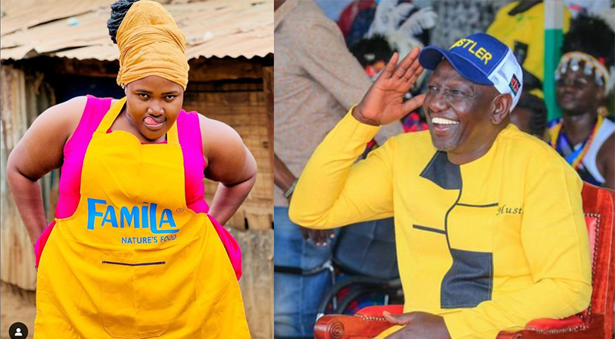 Sandra Dacha Reveals She Has a Crush on President William Ruto
