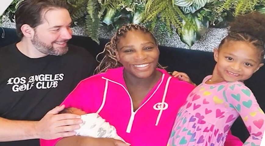 Serena welcomes baby no.2