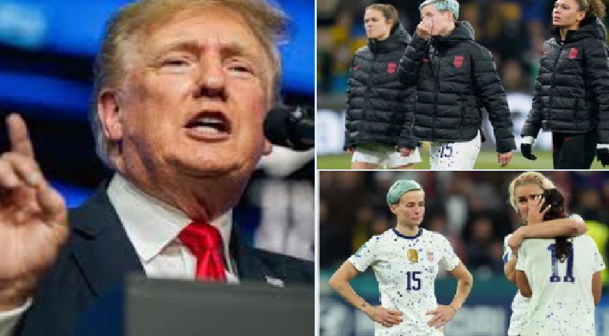 Trump Slams'  Woke' US Women's Soccer Team