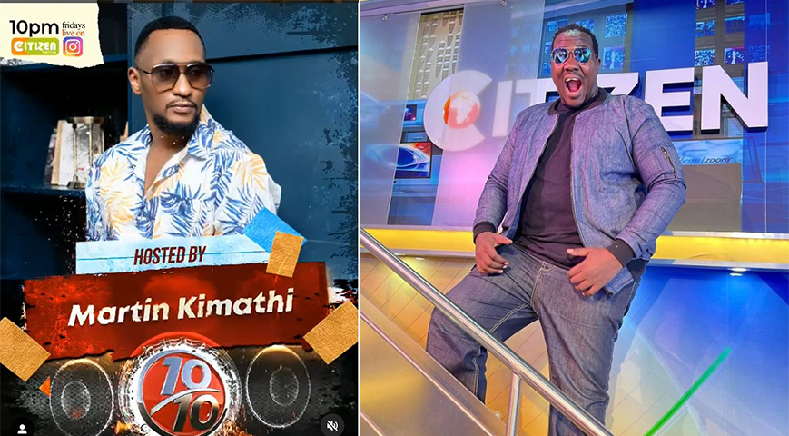Martin Kimathi - Meet the ex-NTV presenter who has joined race to replace Willis Raburu on 10 over 10