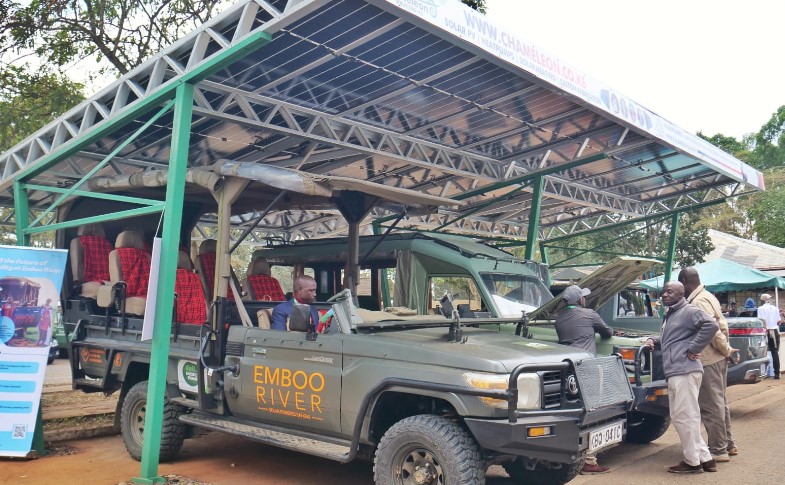 KWS Installs First Vehicle Charging Station At Nairobi National Park